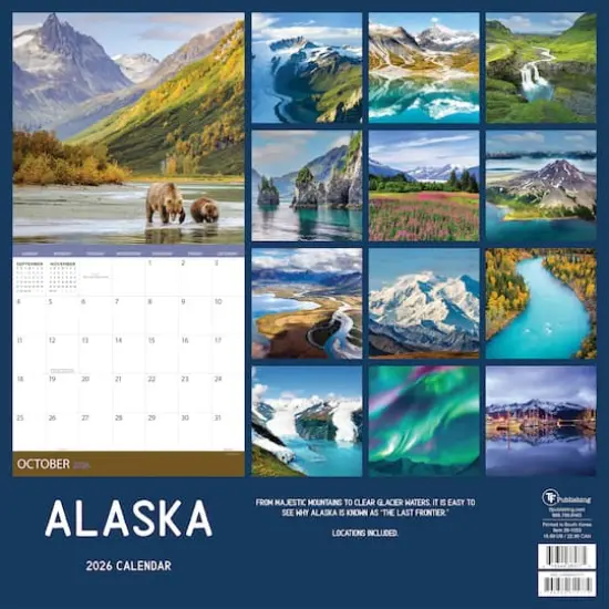 2026 Alaska Wall Calendar {6}
