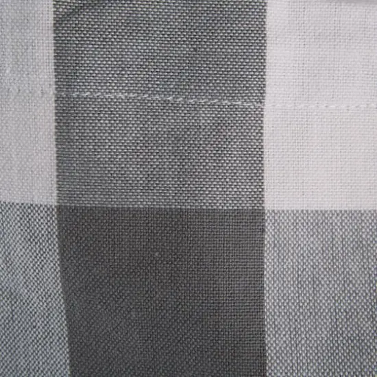 DII&reg; Buffalo Check Chef Apron Gray {4}