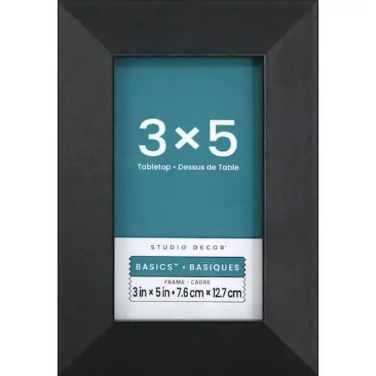 Basics&trade; Studio Black Tabletop Frame by Studio D&eacute;cor&reg; {1}