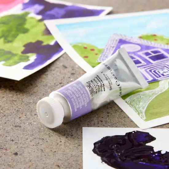 Winsor & Newton&reg; Professional Water Colour&trade; Paint Tube, 14mL Winsor Violet (Dioxazine) {3}