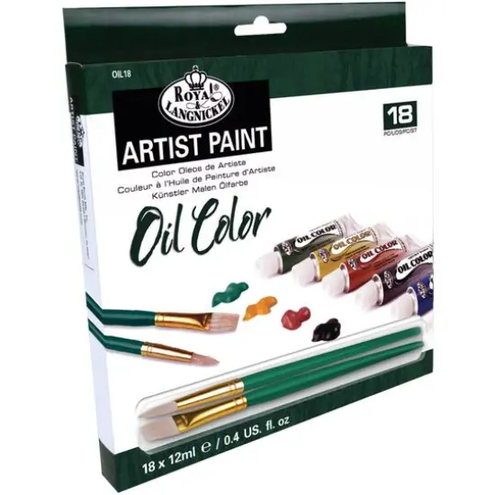 Royal & Langnickel&reg; Artist Paint 18 Color Oil Set {1}