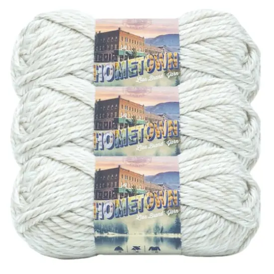 3 Pack Lion Brand&reg; Hometown Variegates Yarn Catskills Corner {1}