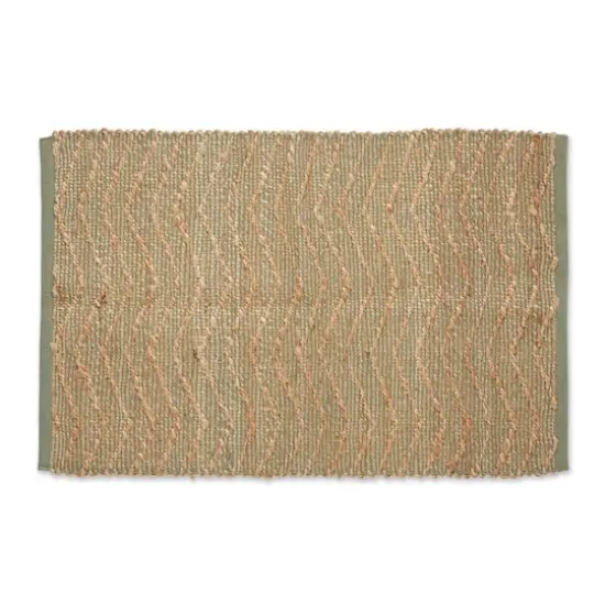 DII&reg; Artichoke With Natural Jute Chevron Hand-Loomed Rug, 2ft. x 3ft. {1}