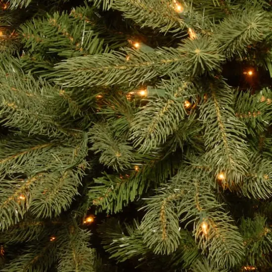 6 Ft. Pre-Lit Feel Real&reg; Downswept Douglas Fir Full Artificial Christmas Tree, Clear Lights {4}
