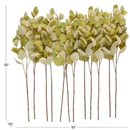 33" Green Eucalyptus Artificial Stem, 12ct. {8}