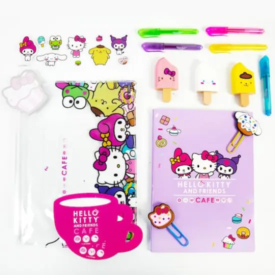 Hello Kitty&reg; & Friends Caf&eacute; Stationery Set {3}
