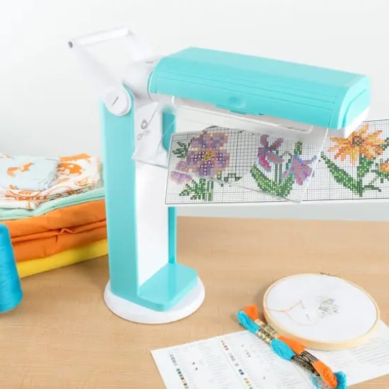 OttLite 11.5" Turquoise Magnifier Task Lamp {5}