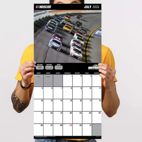 2026 Nascar Tracks Wall Calendar {5}