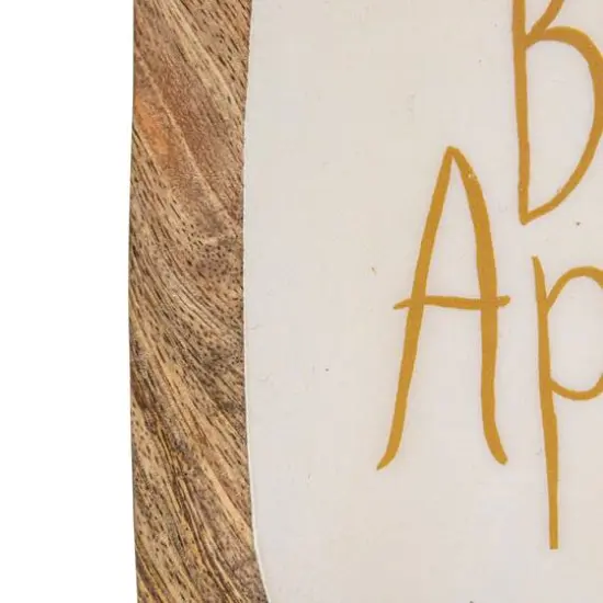 Hello Honey&reg; Bon Apetit Enameled Mango Wood Tray Set {10}