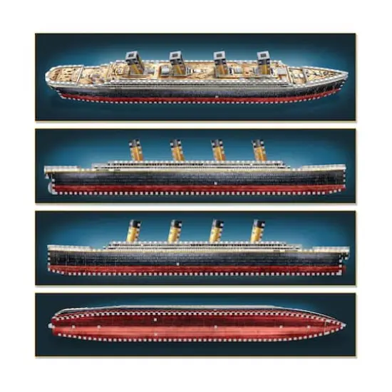 Titanic 3D Jigsaw Puzzle: 440 Pcs {9}