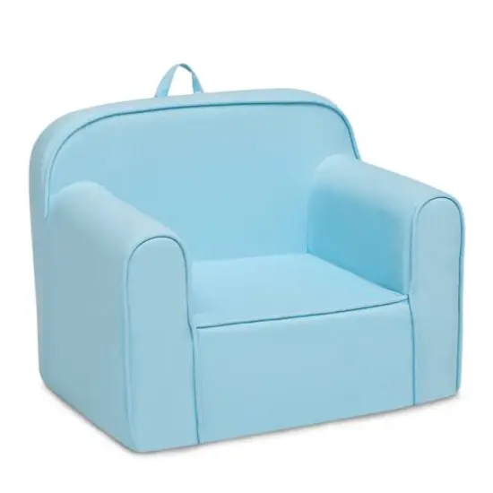 Delta Children Cozee Chair for Kids Light Blue {5}