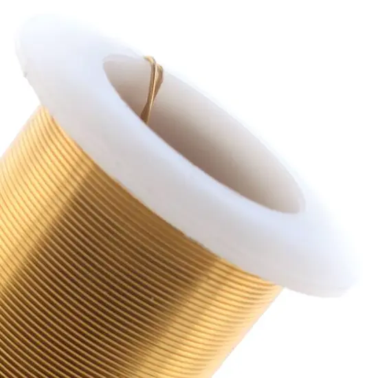 The Beadsmith&reg; Wire&trade; Elements 22 Gauge Tarnish-Resistant Wire Brass {5}