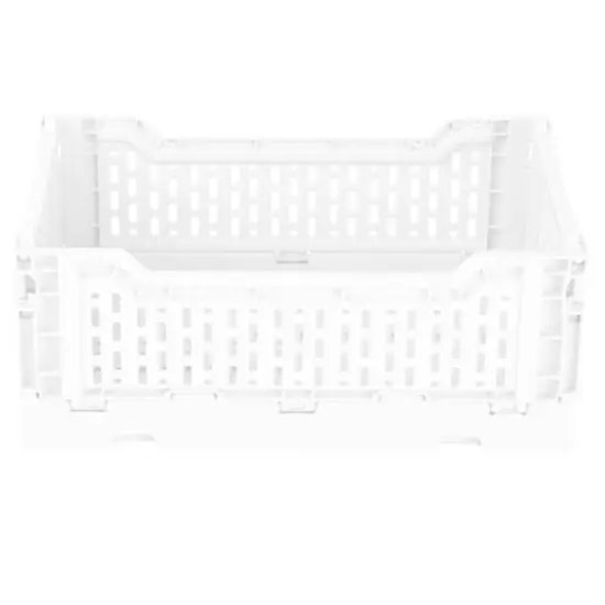 Simplify Collapsible Storage Crate White {9}