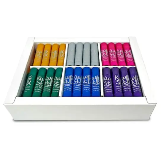 Kwik Stix&trade; 72 Metalix Colors Tempera Paint Sticks Classpack {3}