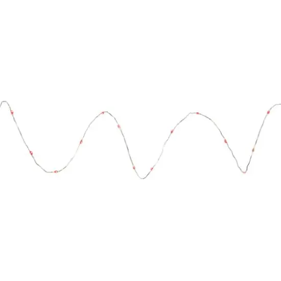 100ct. Red LED Micro Fairy String Lights with Copper Wire {4}