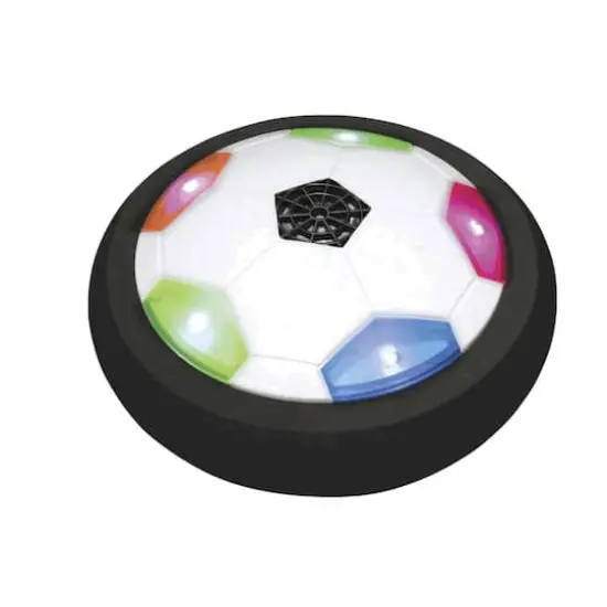 Toysmith&reg; Can You Imagine Ultra Glow Air Power Soccer Disk {3}
