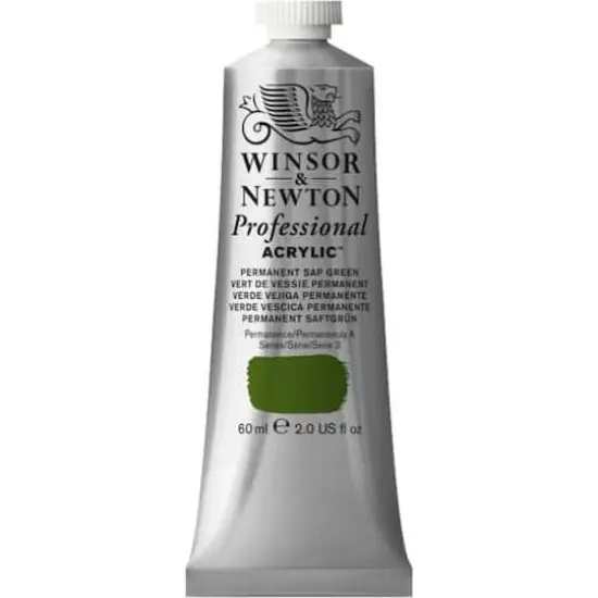 Winsor & Newton&reg; Professional Acrylic&trade; Paint Permanent Sap Green {1}