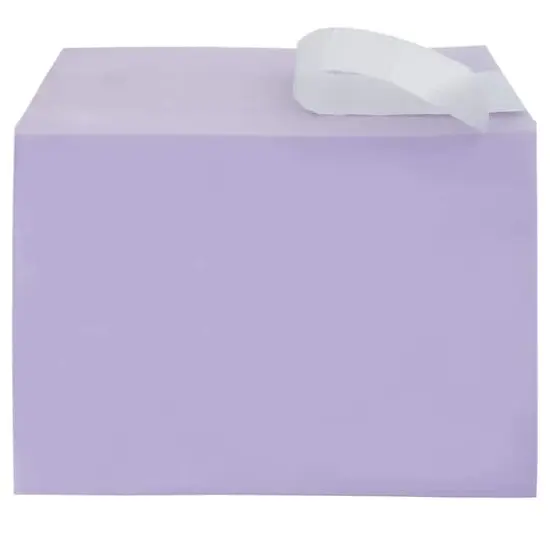 JAM Paper 5.063" x 7.188" Cello Sleeves with Self Adhesive Closures, 100ct. Purple {4}