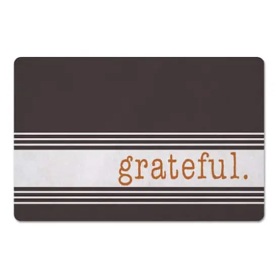 Grateful Stripes Floor Mat {1}