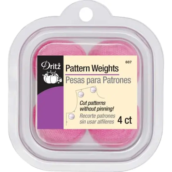 Dritz&reg; Assorted Color Pattern Weights, 3ct. {7}