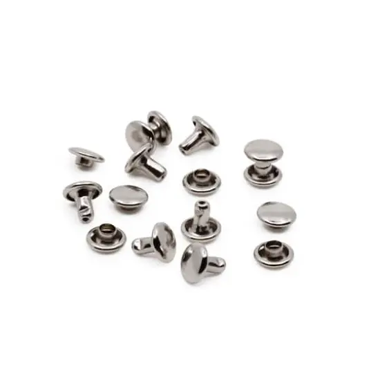 Dritz&reg; Silver Double-Cap Rivets & Tools, 120 Sets {5}