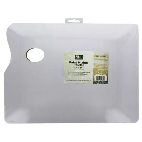 Art Advantage&reg; Two-Sided Paint Mixing Palette {1}