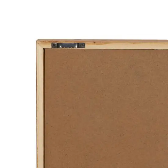 Set of 2 Black Wood Farmhouse Sign Wall Decor, 12.5" x 16" {6}