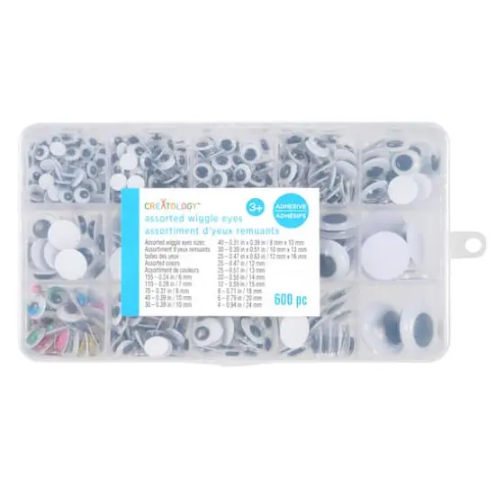 Adhesive Wiggle Eyes by Creatology&trade; {1}