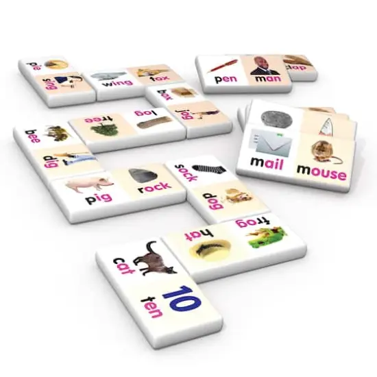 Junior Learning&reg; Rhyming Words Dominoes Set, 2ct. {4}