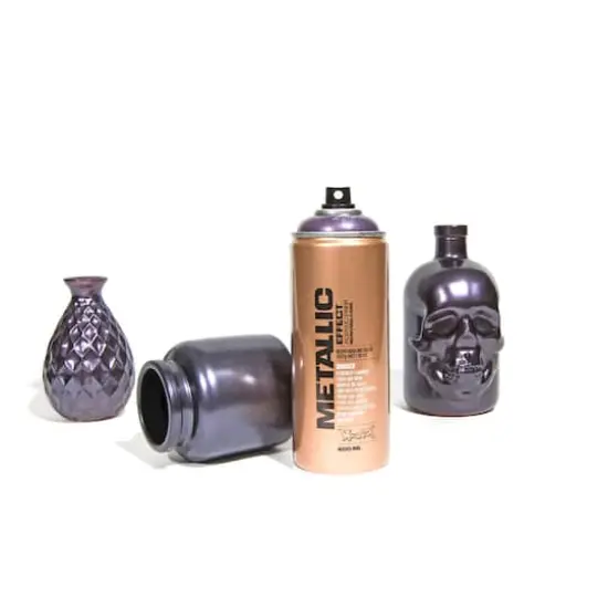 Montana&trade; Cans Metallic Effect Spray Paint, 400mL Plum {5}