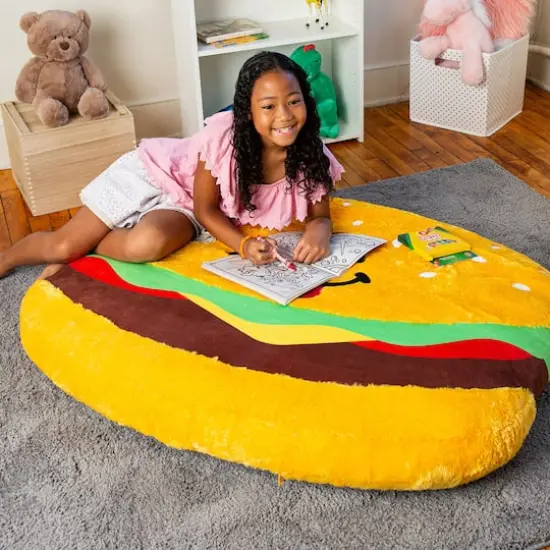 Good Banana&trade; Floor Floaties&trade; Cheeseburger Play Space Cushion {4}
