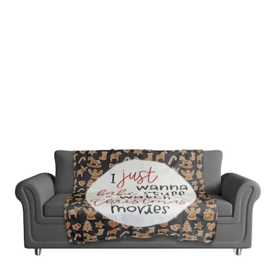 Christmas Movies Coral Fleece Blanket {3}