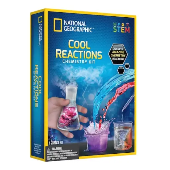 National Geographic&trade; Cool Reactions Chemistry Kit {7}