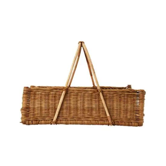Hello Honey&reg; 16" Natural Decorative Rattan Hanging Basket {5}