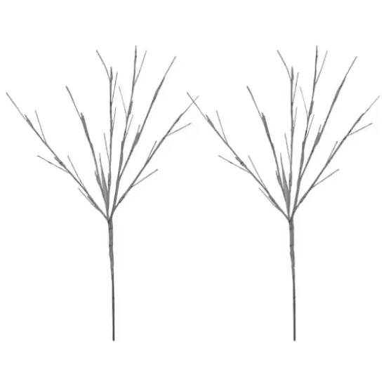 LED White Burch Branches Set {1}