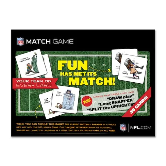 NFL Memory Match Game New York Giants {8}
