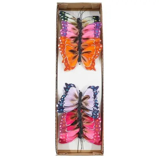 Reliant 3" Assorted Butterflies #4, 12ct. {1}