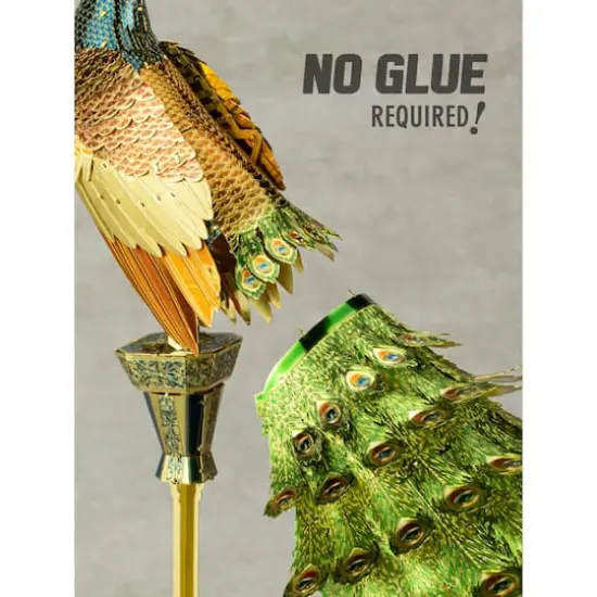 Metal Earth&reg; Premium Series Peacock Metal Model Kit {8}