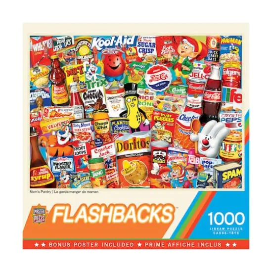 Flashbacks&trade; Mom's Pantry 1000 Piece Jigsaw Puzzle {1}