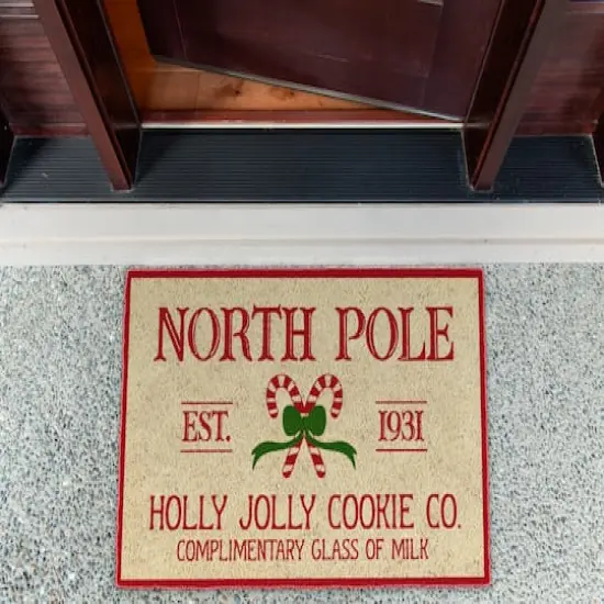 DII&reg; Holly Jolly Cookie Co. Doormat {5}