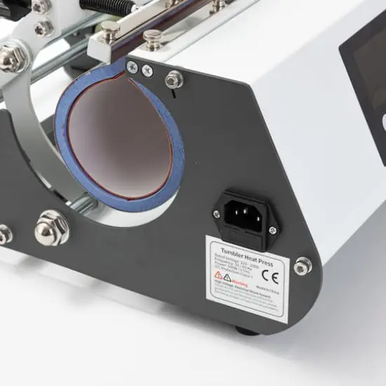 Craft Express White Elite Pro Tumbler Heat Press {7}