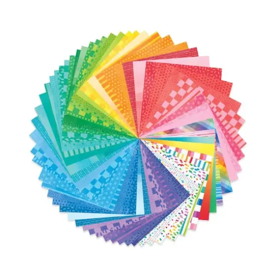 12" x 12" Bright Rainbow Paper Pad by Recollections&trade;, 180 Sheets {4}