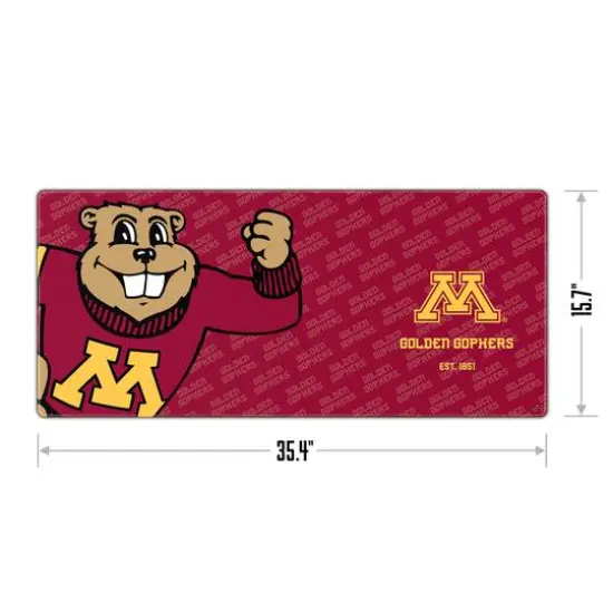 College Football Logo Series Desk Pad Minnesota Golden Gophers {4}