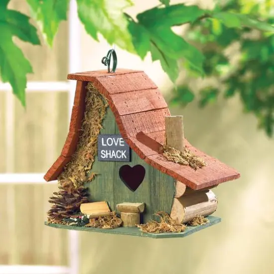 8" The Love Shack Birdhouse {3}