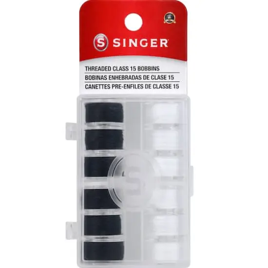 SINGER&reg; Threaded Class 15 Bobbins {1}
