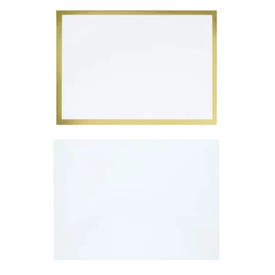 Gold Card & Envelope Set by Recollections&trade; {1}