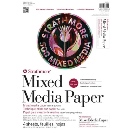 Strathmore&reg; 500 Series 22'' x 30'' Mixed Media Paper {1}