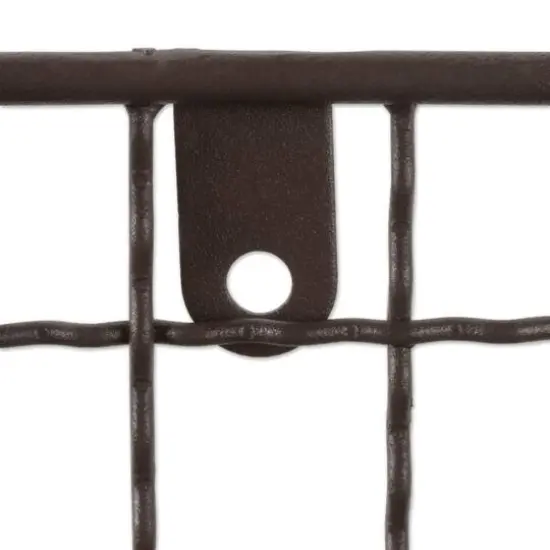 DII&reg; Small Farmhouse Towel Rack Rustic Bronze {7}