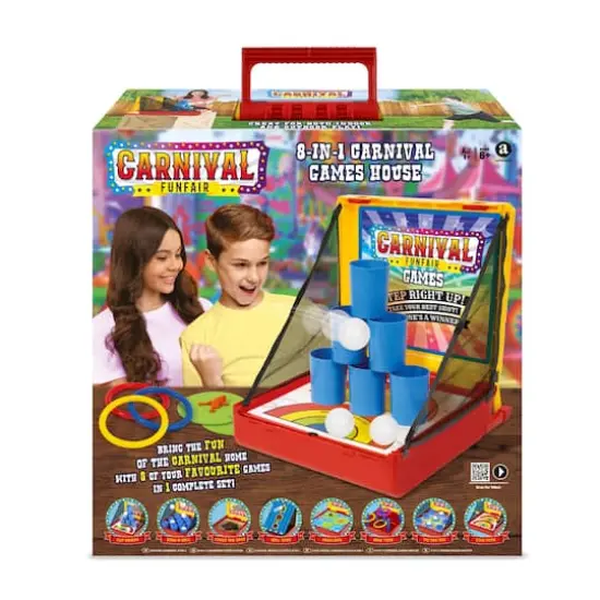 Ambassador Games 8-in-1 Carnival Games House Set {6}