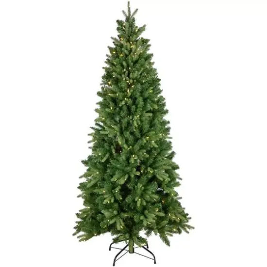 7.5ft. Pre-Lit Washington Frasier Fir Artificial Christmas Tree, Dual Color LED Lights {1}